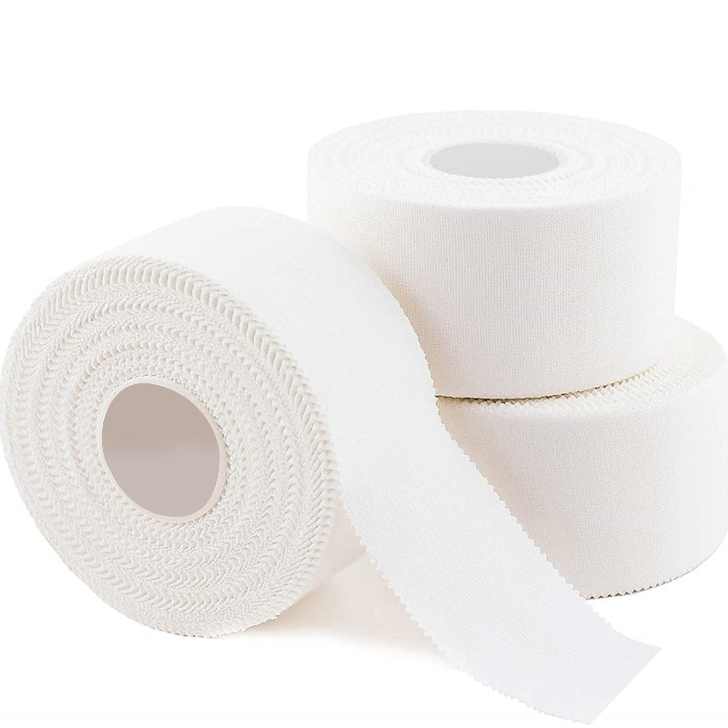 Kinesiology Tape Classic 2.5/5 cm x 5 m, Physio Tape, Finger, Climbing Basketball Ice Hockey Tape Elastic, Waterproof, Skin-Friendly (500 x 5 x 0.1 cm, White)