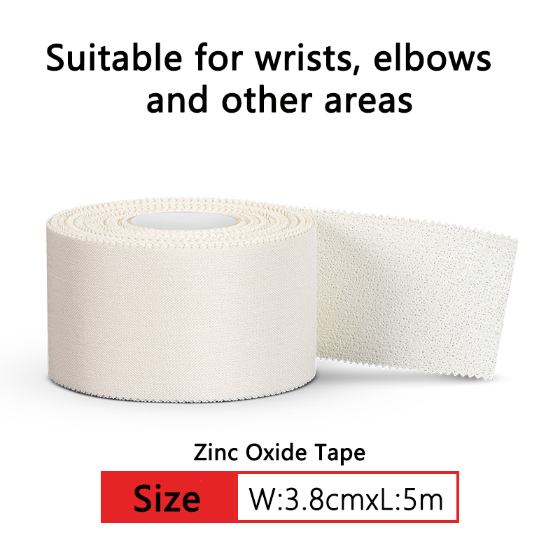 Kinesiology Tape Classic 2.5/5 cm x 5 m, Physio Tape, Finger, Climbing Basketball Ice Hockey Tape Elastic, Waterproof, Skin-Friendly (500 x 5 x 0.1 cm, White)