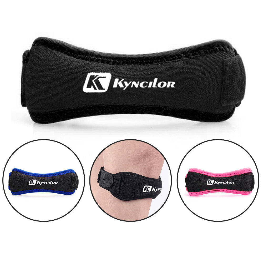 1 PCS Knee Support Strap, Pain Relief from Patellar Tendon Support, Tendonitis, Jumpers Knee Strap, Runners Knee, Adjustable for Men & Women