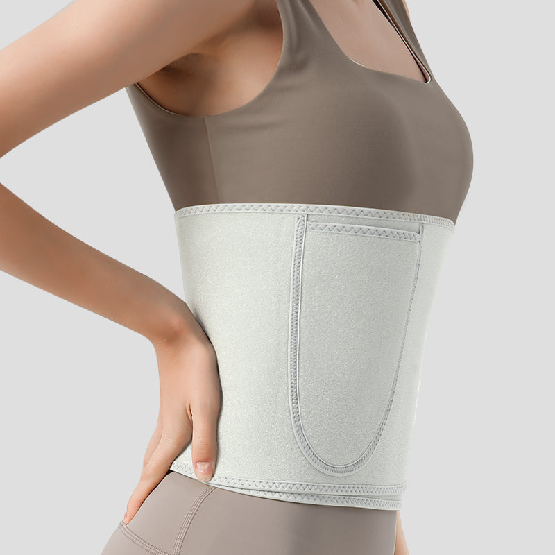 Waist Trainer for Men and Women, Easy to Clean Slimming Belt, Sweat Belt, Fitness Belt, Adjustable Sauna Belt, Slimming Waist Trimmer in The Gym with Phone Holder