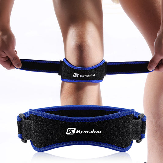 1 PCS Knee Support Strap, Pain Relief from Patellar Tendon Support, Tendonitis, Jumpers Knee Strap, Runners Knee, Adjustable for Men & Women