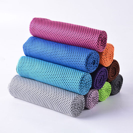 Ice Cooling Sports Towel Quick Dry Soft Lightweight Absorbent Gym Yoga Run Football Basketball Microfiber Instant Cool Cloth sports towel